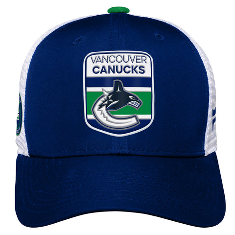 VANCOUVER CANUCKS YOUTH TRUCKER DRAFT HAT