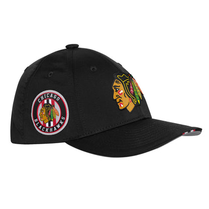 Outerstuff Chicago Blackhawks Draft Podium Youth Black Hat