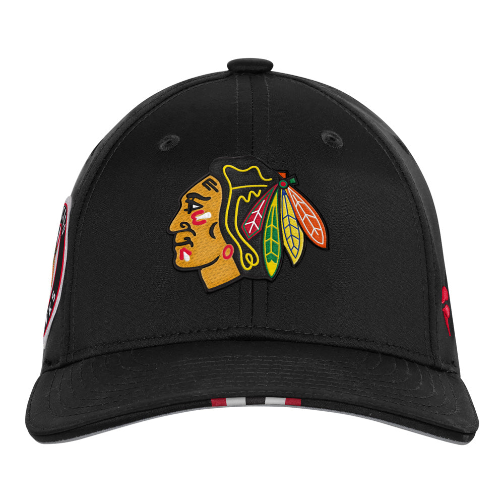 Outerstuff Chicago Blackhawks Draft Podium Youth Black Hat