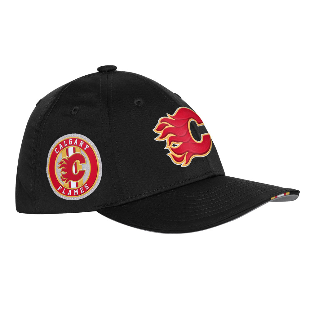 Outerstuff Calgary Flames Draft Podium Youth Black Hat