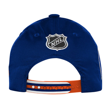 Outerstuff Edmonton Oilers Draft Podium Youth Dark Blue Hat