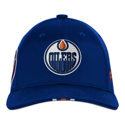 Outerstuff Edmonton Oilers Draft Podium Youth Dark Blue Hat