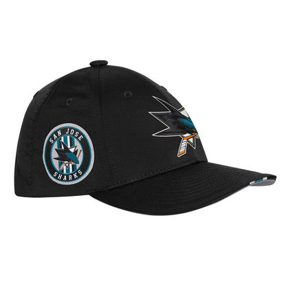 Outerstuff San Jose Sharks Draft Podium Youth Black Hat