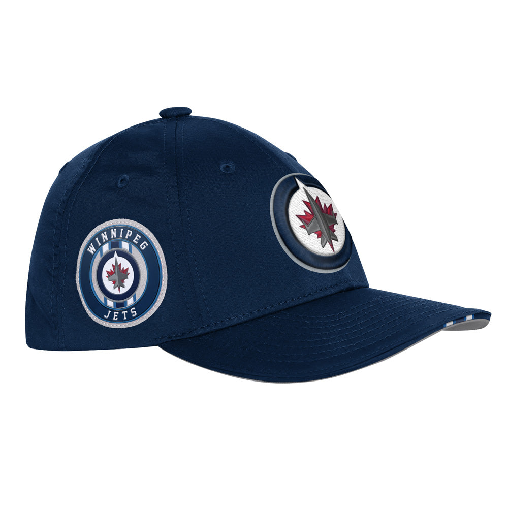 Outerstuff Winnipeg Jets Draft Podium Youth Navy Hat