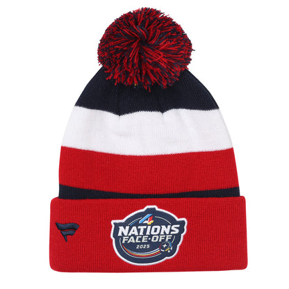 Youth Team Usa 4 Nations Team Cuffed Knit Hat Blue