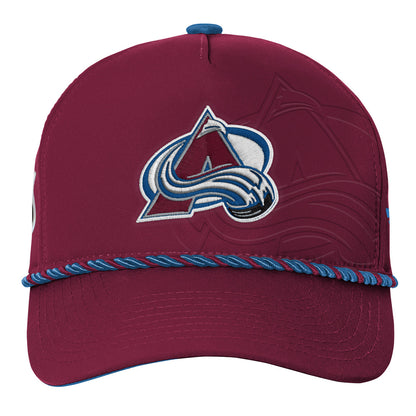 Outerstuff Colorado Avalanche 2026 Draft Podium Youth Burgundy Hat