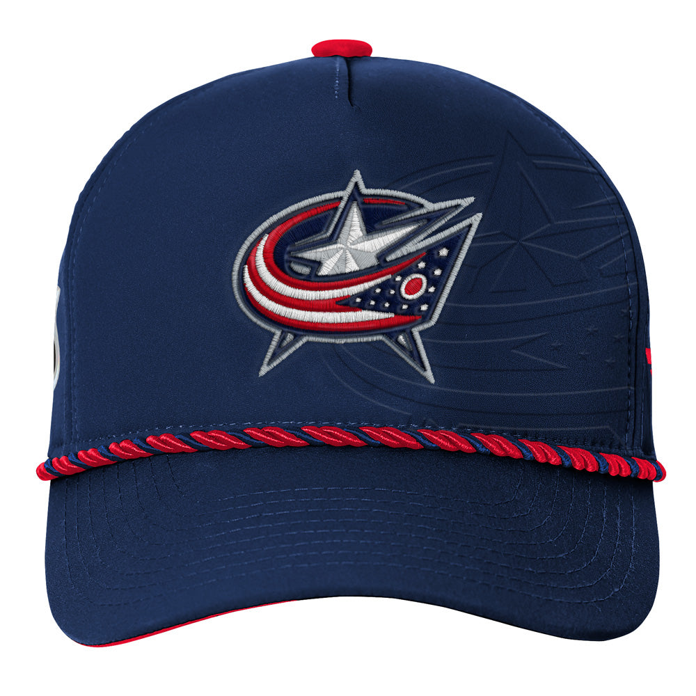 Outerstuff Columbus Blue Jackets 2026 Draft Podium Youth Navy Hat