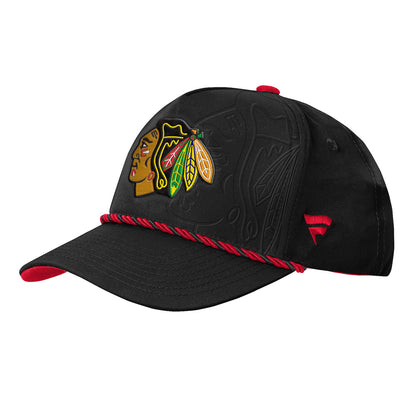 Outerstuff Chicago Blackhawks 2026 Draft Podium Youth Black Hat