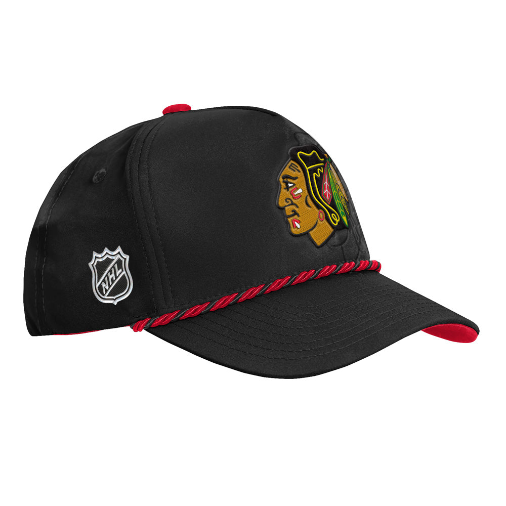 Outerstuff Chicago Blackhawks 2026 Draft Podium Youth Black Hat
