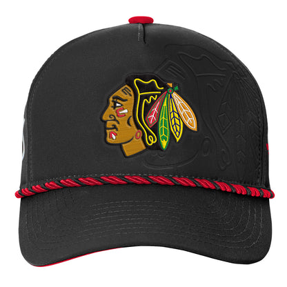 Outerstuff Chicago Blackhawks 2026 Draft Podium Youth Black Hat