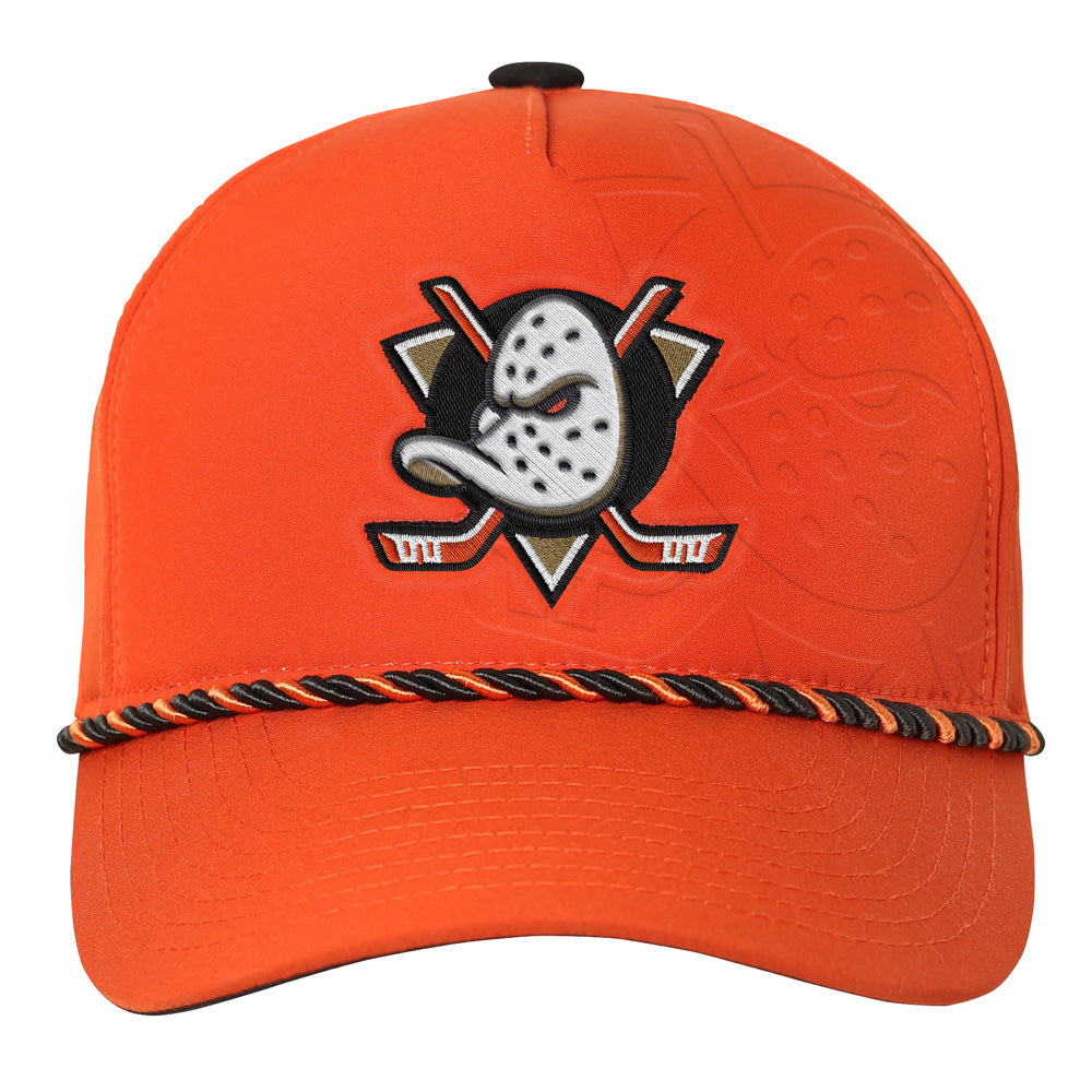 Outerstuff Anaheim Ducks 2026 Draft Podium Youth Orange Hat
