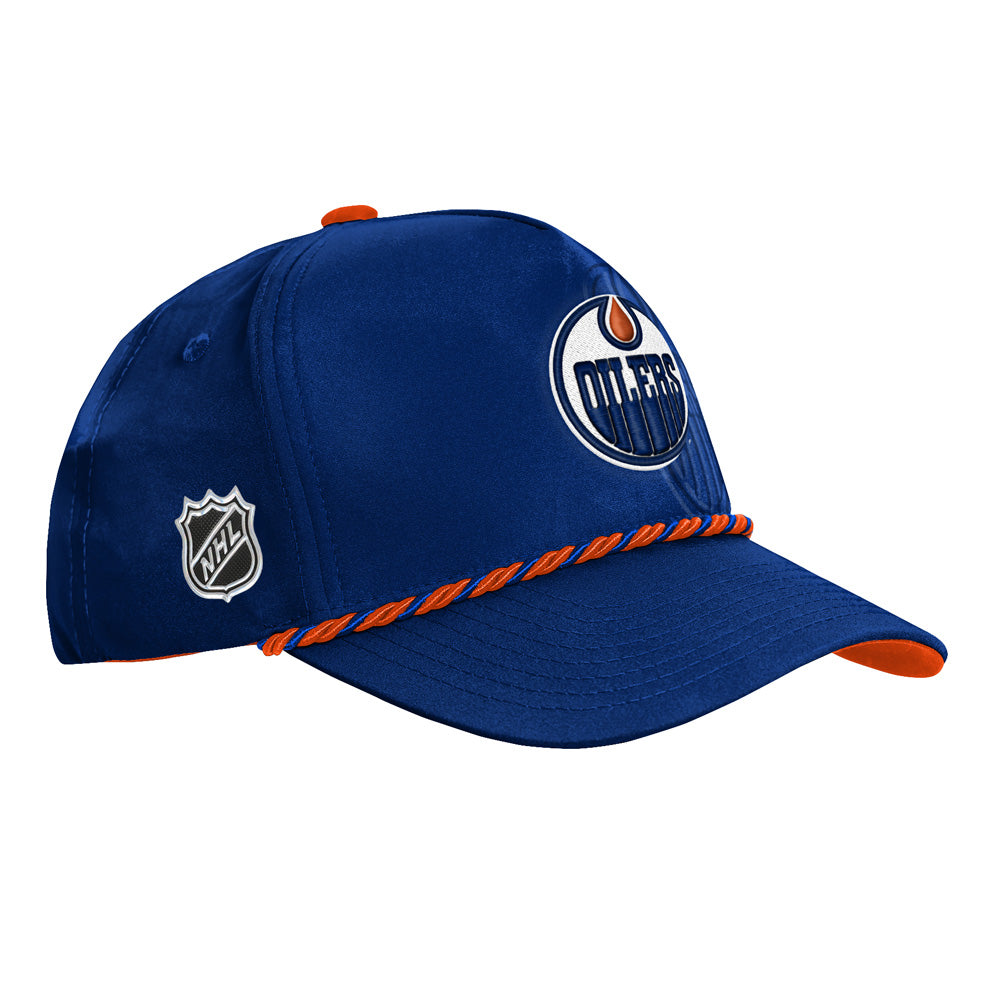 Outerstuff Edmonton Oilers 2026 Draft Podium Youth Blue Hat