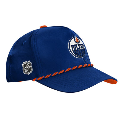 Outerstuff Edmonton Oilers 2026 Draft Podium Youth Blue Hat