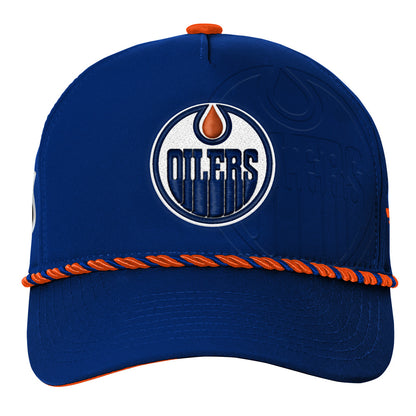 Outerstuff Edmonton Oilers 2026 Draft Podium Youth Blue Hat
