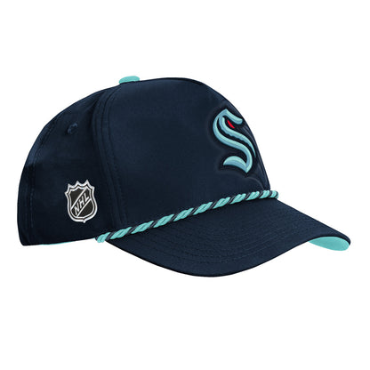 Outerstuff Seattle Kraken 2026 Draft Podium Youth Navy Hat