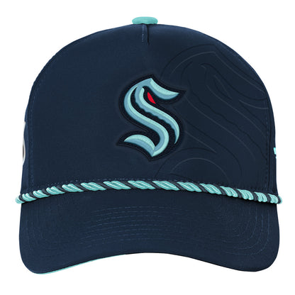 Outerstuff Seattle Kraken 2026 Draft Podium Youth Navy Hat