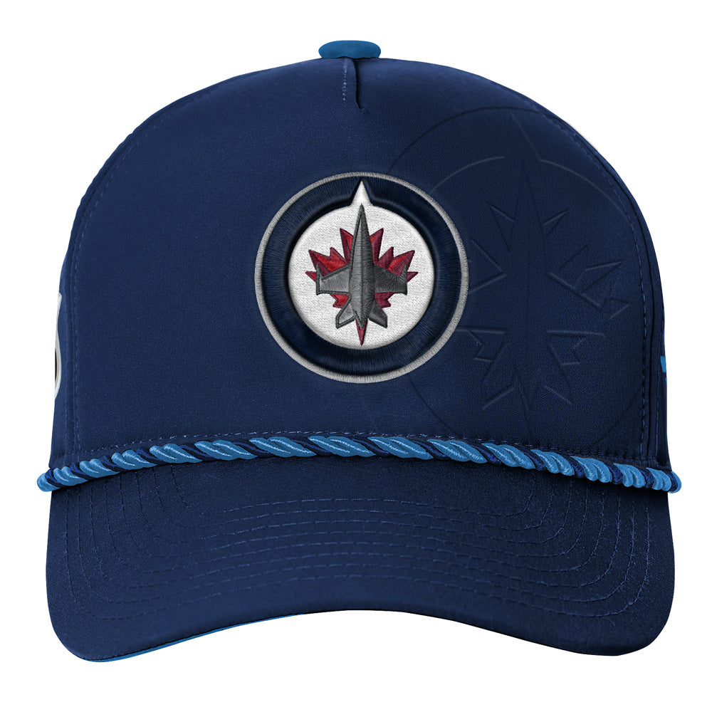 Outerstuff Winnipeg Jets 2026 Draft Podium Youth Navy Hat