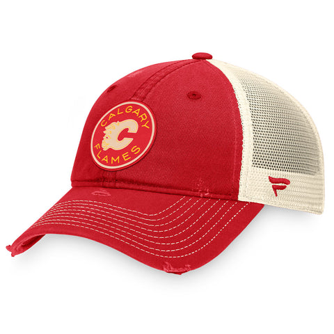 OUTERSTUFF Calgary Flames Kids' Authentic Pro Draft Hat NHL Hockey