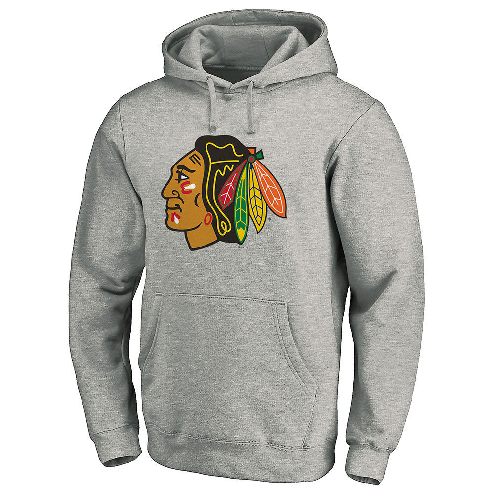 FANATICS CHICAGO BLACKHAWKS ADULT PRIMARY LOGO HOODIE