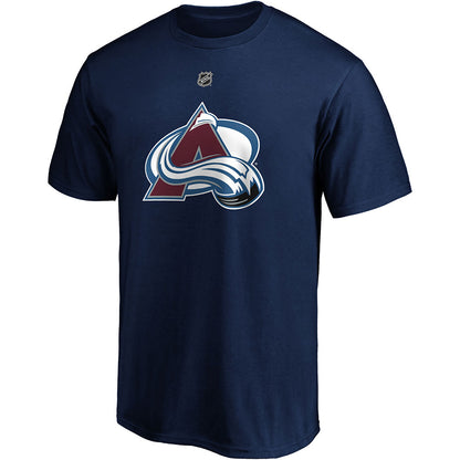 FANATICS COLORADO AVALANCHE CALE MAKAR NAME AND NUMBER T SHIRT