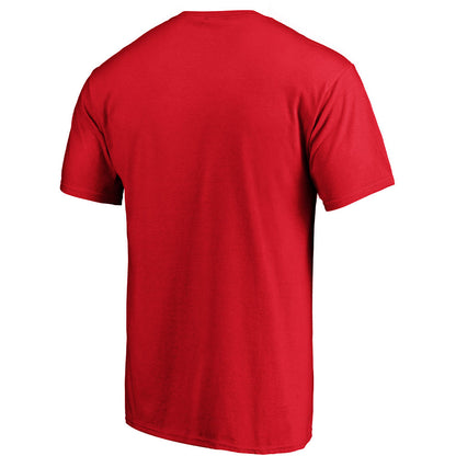 FANATICS MONTREAL CANADIENS PRIMARY LOGO RED T SHIRT