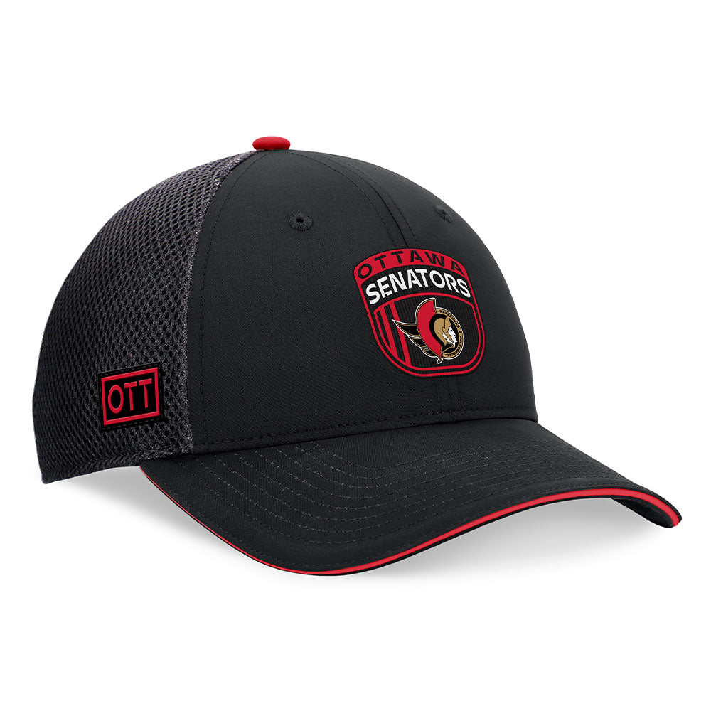 FANATICS OTTAWA SENATORS AUTHENTIC PRO 2024 DRAFT TRUCKER HAT