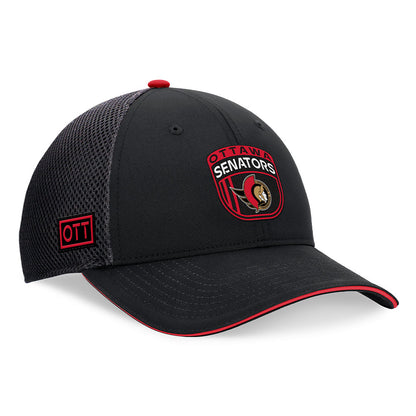 FANATICS OTTAWA SENATORS AUTHENTIC PRO 2024 DRAFT TRUCKER HAT