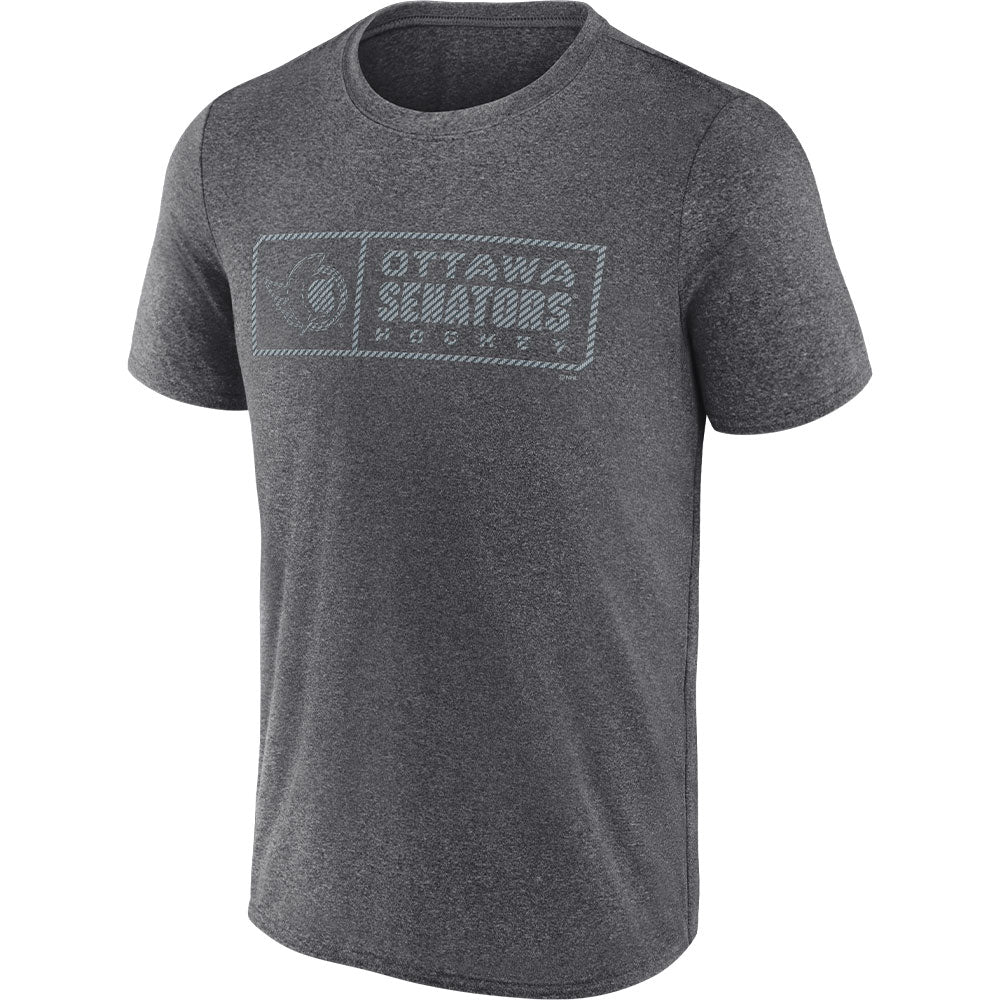 FANATICS OTTAWA SENATORS LIGHTS OUT POWER SHIFT SYNTHETIC T SHIRT