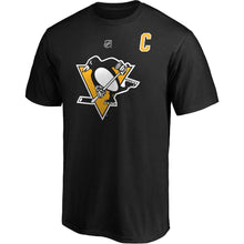 FANATICS PITTSBURGH PENGUINS SIDNEY CROSBY NAME AND NUMBER T SHIRT