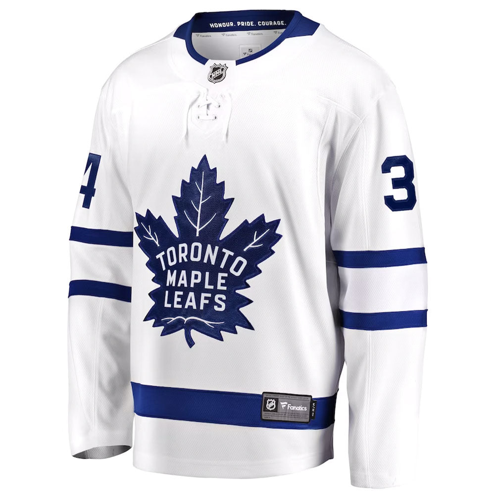 FANATICS TORONTO MAPLE LEAFS AUSTON MATTHEWS ADULT AWAY BREAKAWAY JERSEY