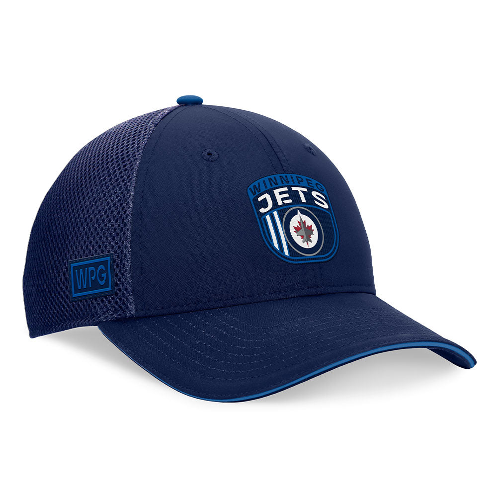 FANATICS WINNIPEG JETS AUTHENTIC PRO 2024 DRAFT TRUCKER HAT