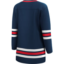 FANATICS WINNIPEG JETS WOMEN'S NAVY THIRD BREAKAWAY JERSEY