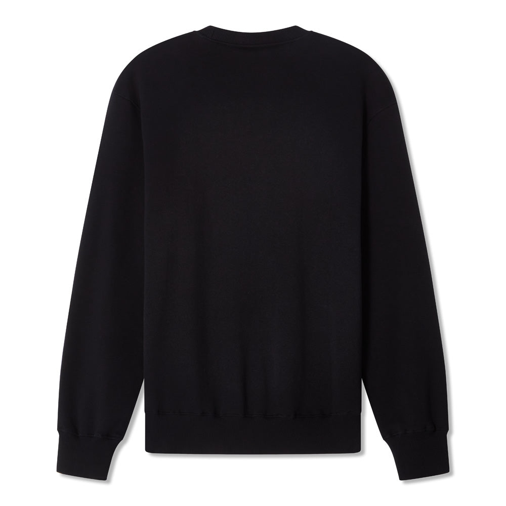 CCM Athleisure Men's Black Fleece Crew Long Sleeve Shirt