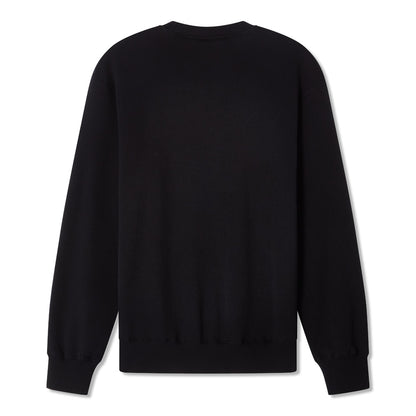 CCM Athleisure Men's Black Fleece Crew Long Sleeve Shirt