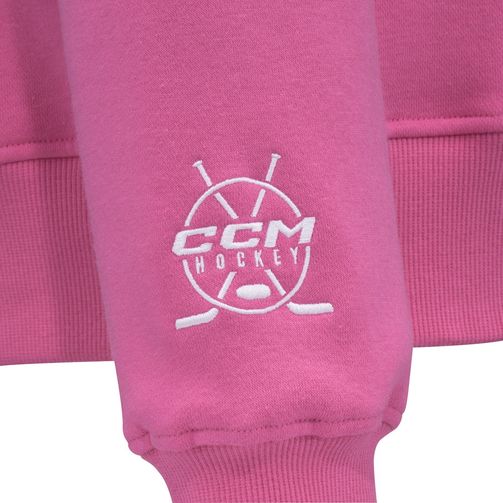 CCM Barbie Collection Women's Pink Crewneck Sweater