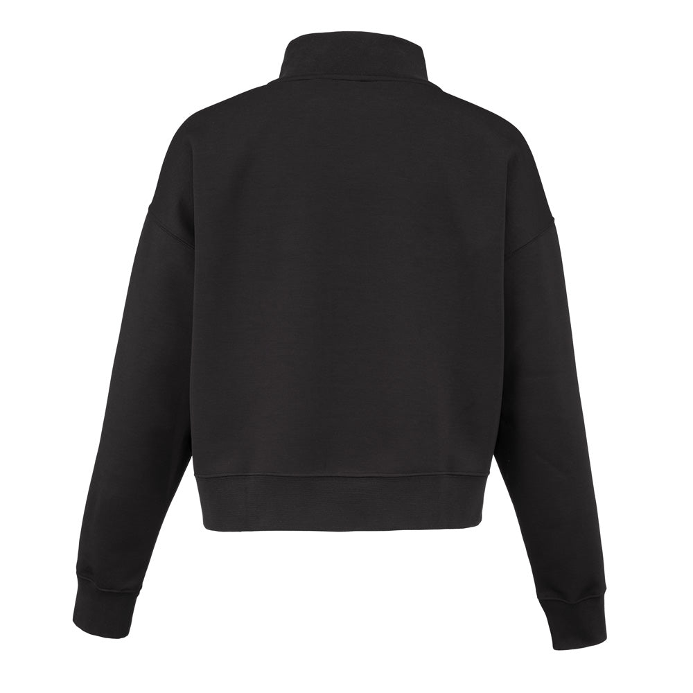 CCM Tech Women's Black Full Zip Fleece Sweater