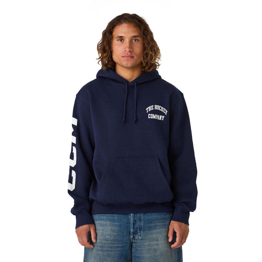 CCM Athleisure Men's Navy Fleece Hoodie