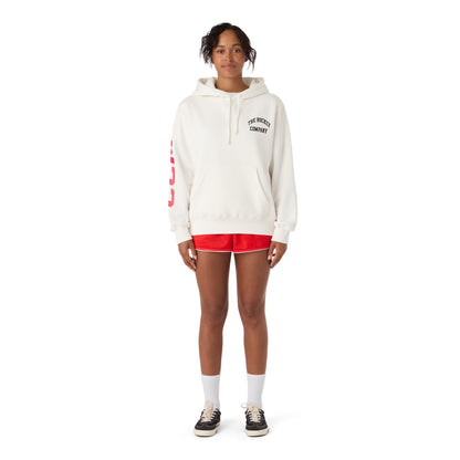 CCM Athleisure Women's White Fleece Hoodie