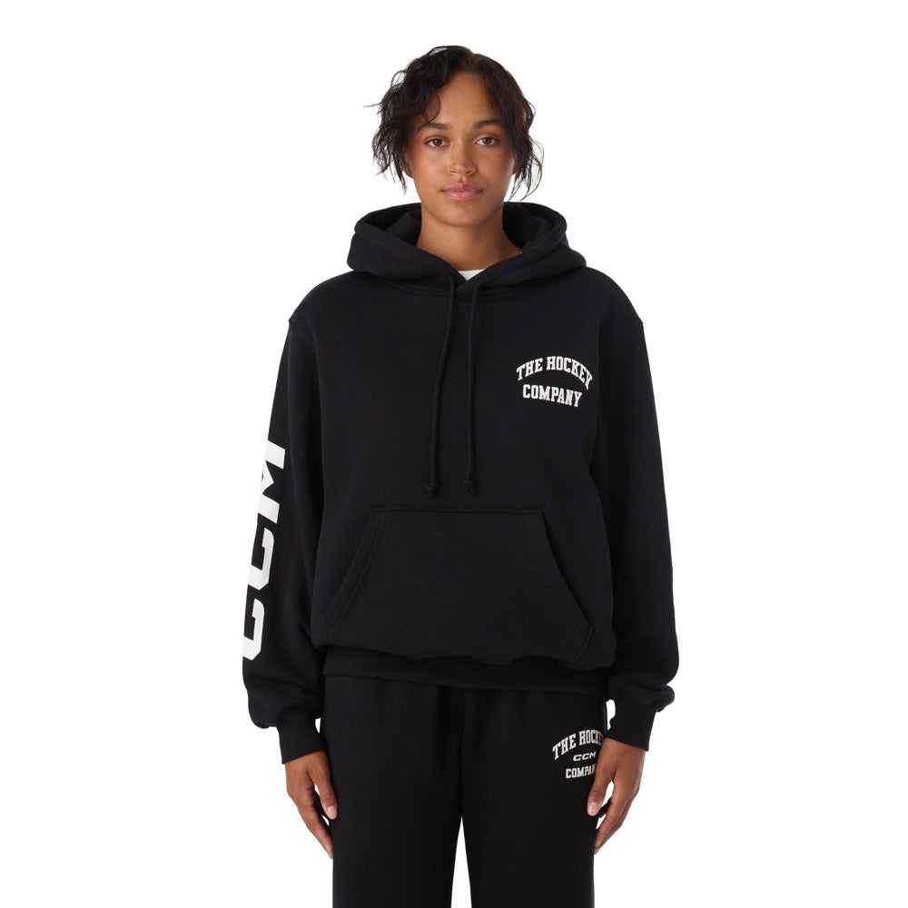 CCM Athleisure Women's Black Fleece Hoodie