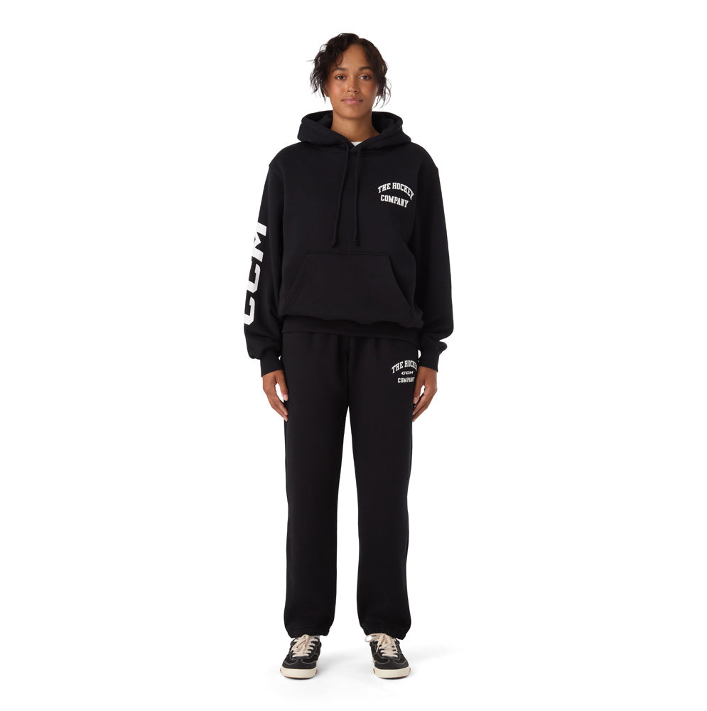 CCM Athleisure Women's Black Fleece Hoodie