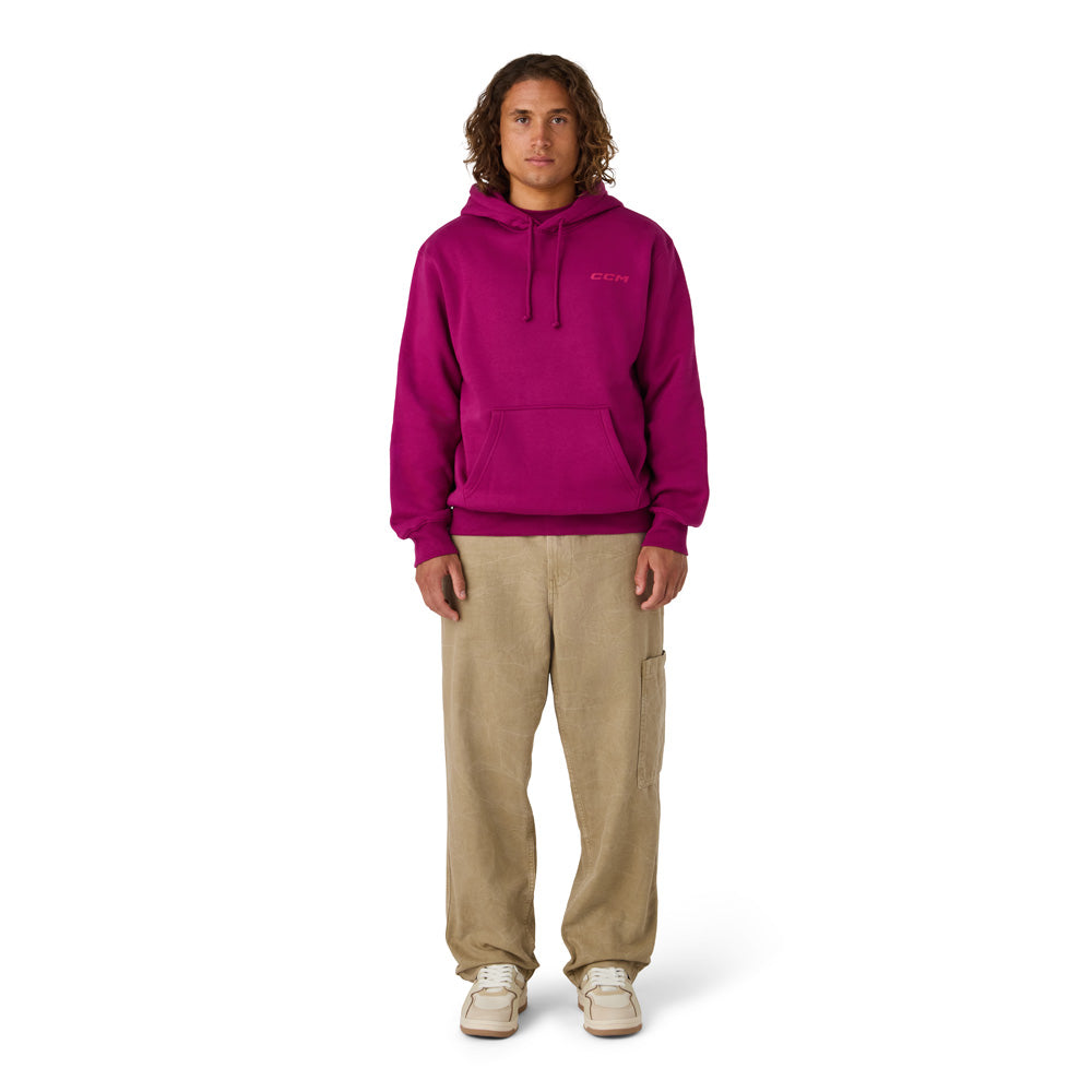 CCM Casual Men's Boysenberry Fleece Hoodie