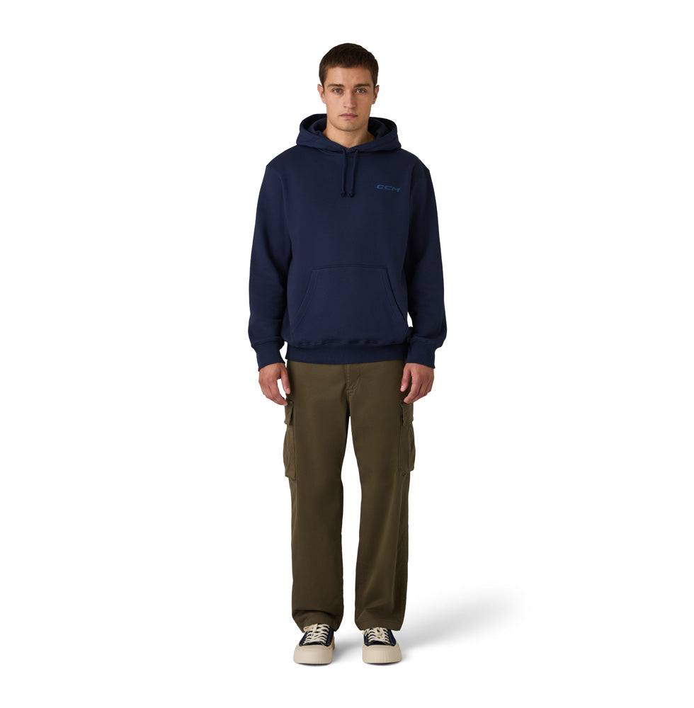 CCM Casual Men's Navy Fleece Hoodie