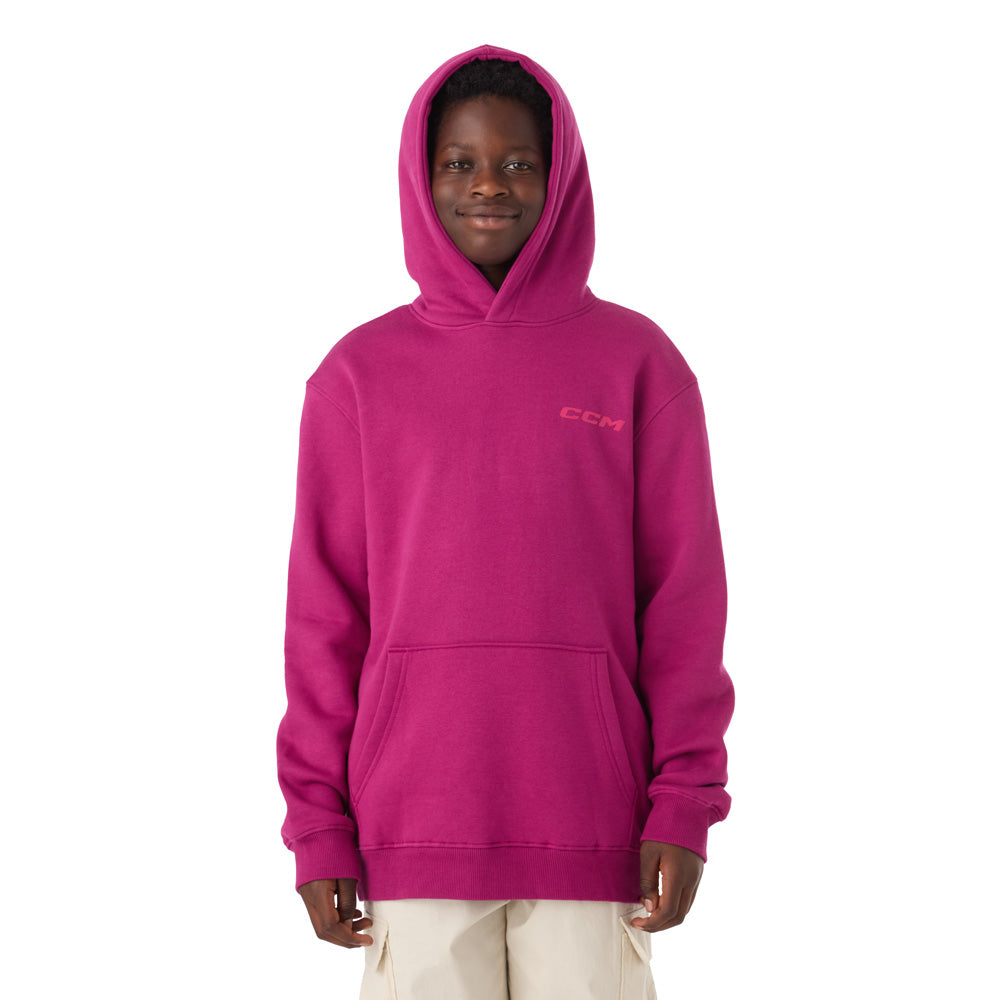CCM Casual Youth Boysenberry Fleece Hoodie