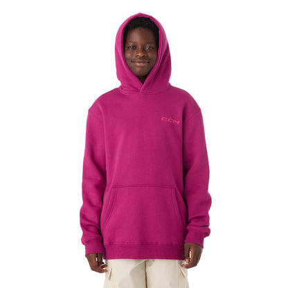 CCM Casual Youth Boysenberry Fleece Hoodie