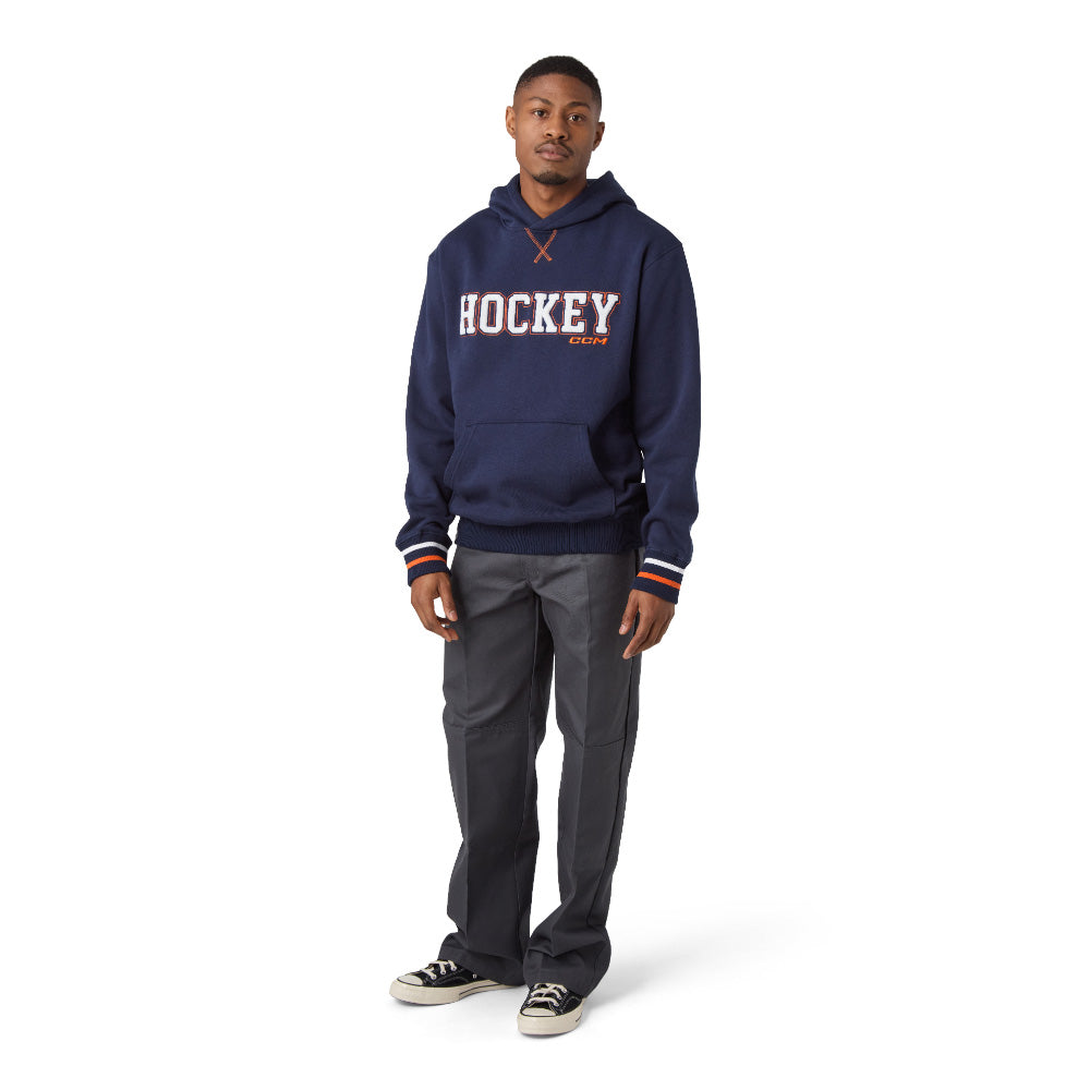 CCM Stripe Collection Men's Pullover Hoodie