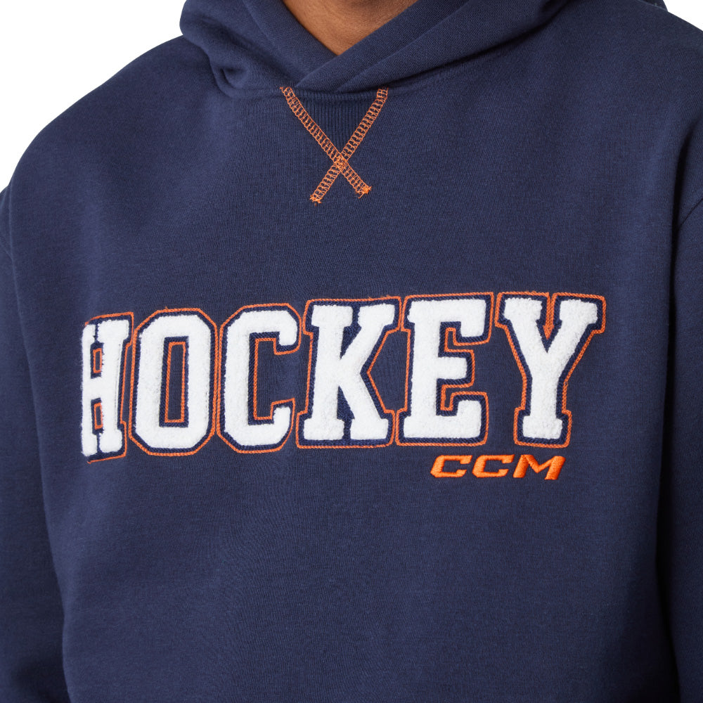 CCM Stripe Collection Men's Pullover Hoodie