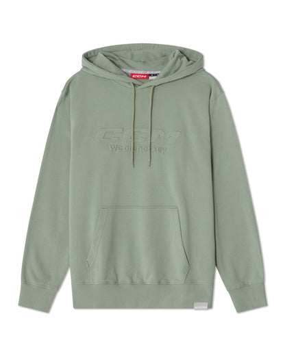 CCM We Are Hockey Men's Green Hoodie