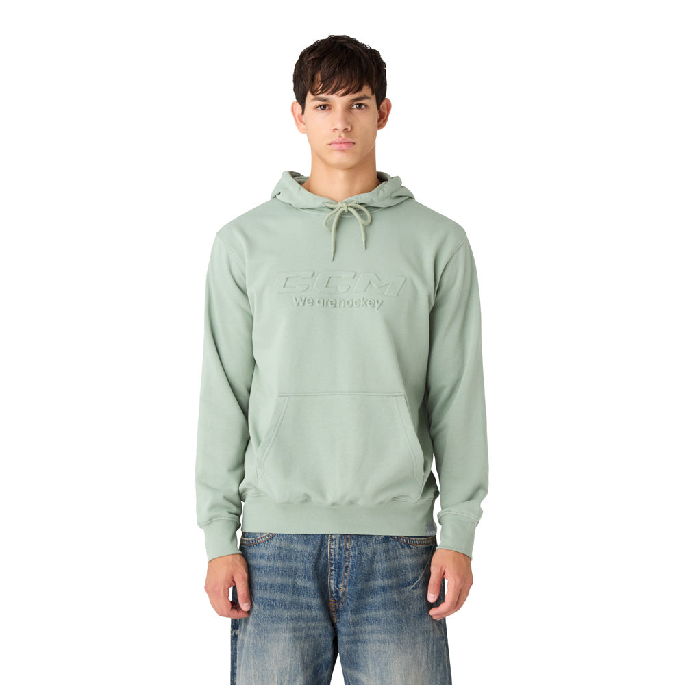 CCM We Are Hockey Men's Green Hoodie