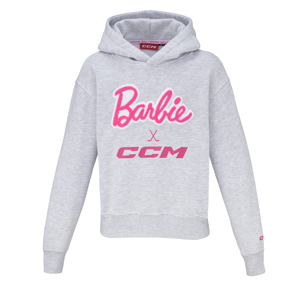 CCM Barbie Collection Youth Grey Hoodie