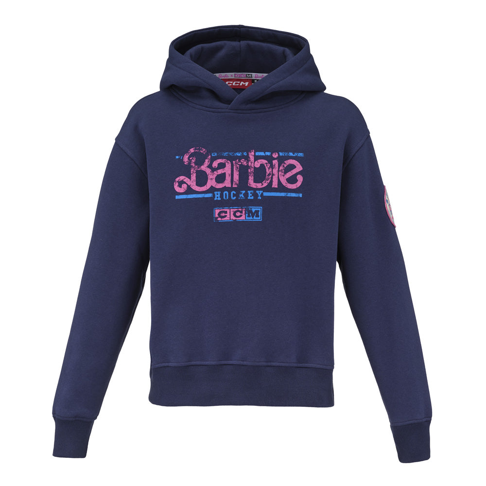 CCM X Barbie Youth Blue Hoodie